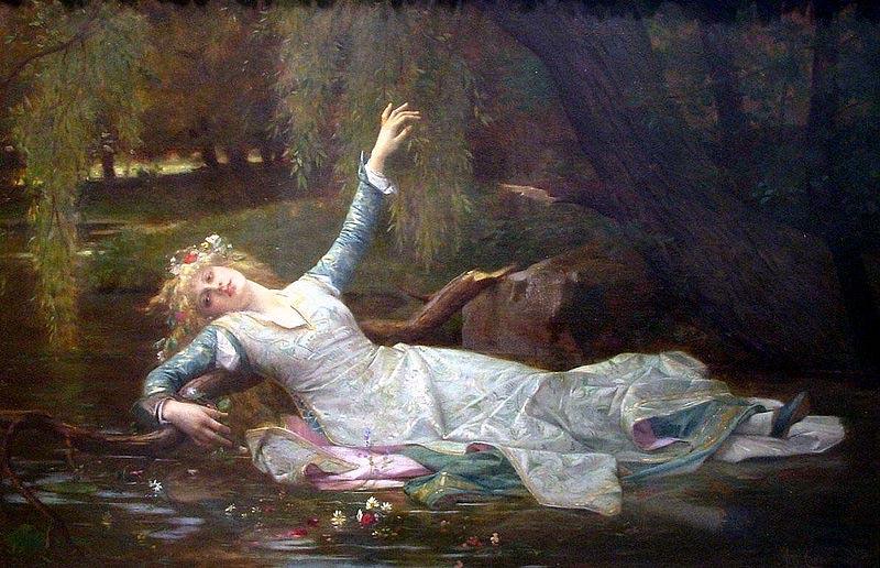Alexandre Cabanel Ophelia oil painting image